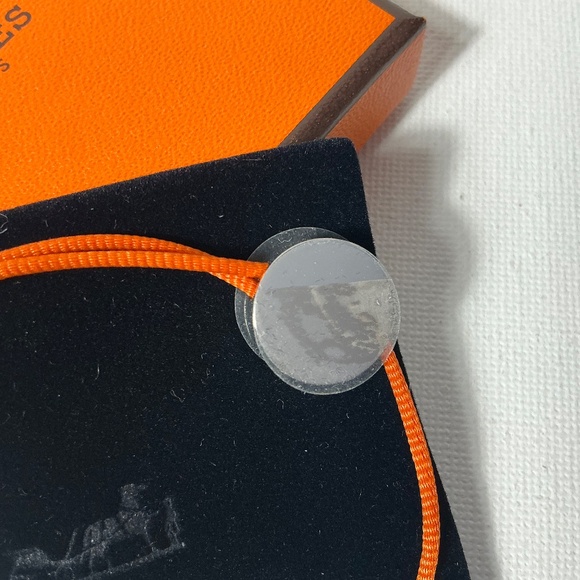 Authentic Hermes Serie Cord Adjustable Bracelet NEW - Picture 7 of 8